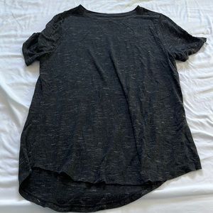 Dark gray/white mesh Old Navy t-shirt, size M